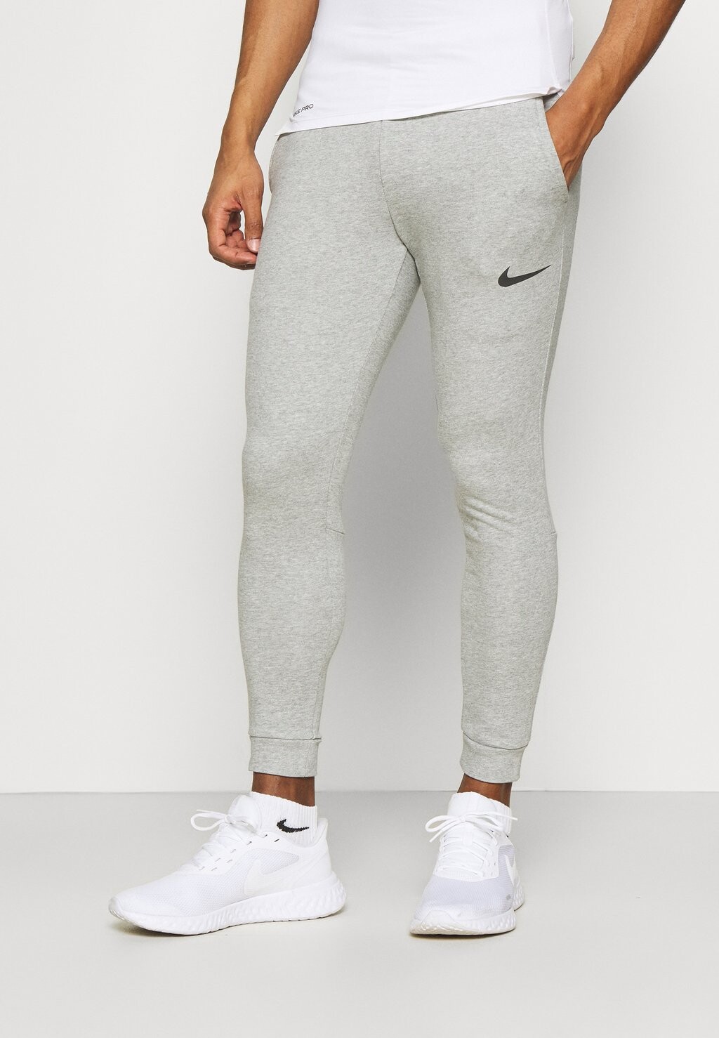 

Спортивные брюки Nike M DF FLC TAPER, цвет Dark Grey Heather/Black