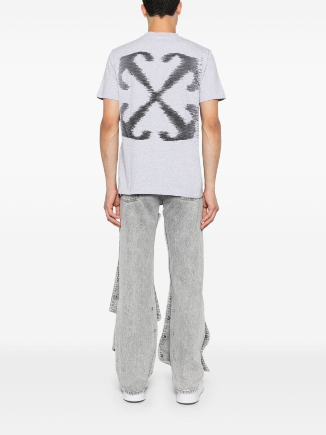 

Off-White футболка Windy Arrow, серый