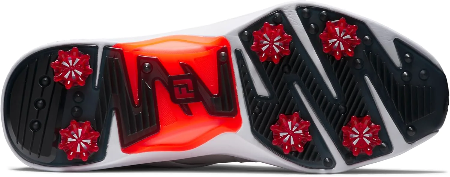 Кроссовки для гольфа FootJoy Hyperflex, белый/черный/красный — фото 4