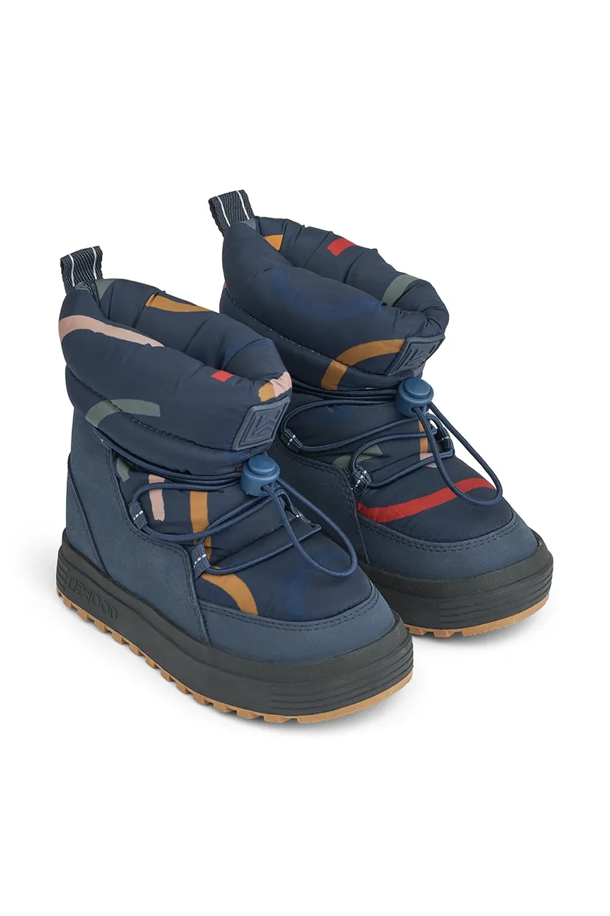 

Детские зимние ботинки Zoey Snowboot Liewood, зеленый