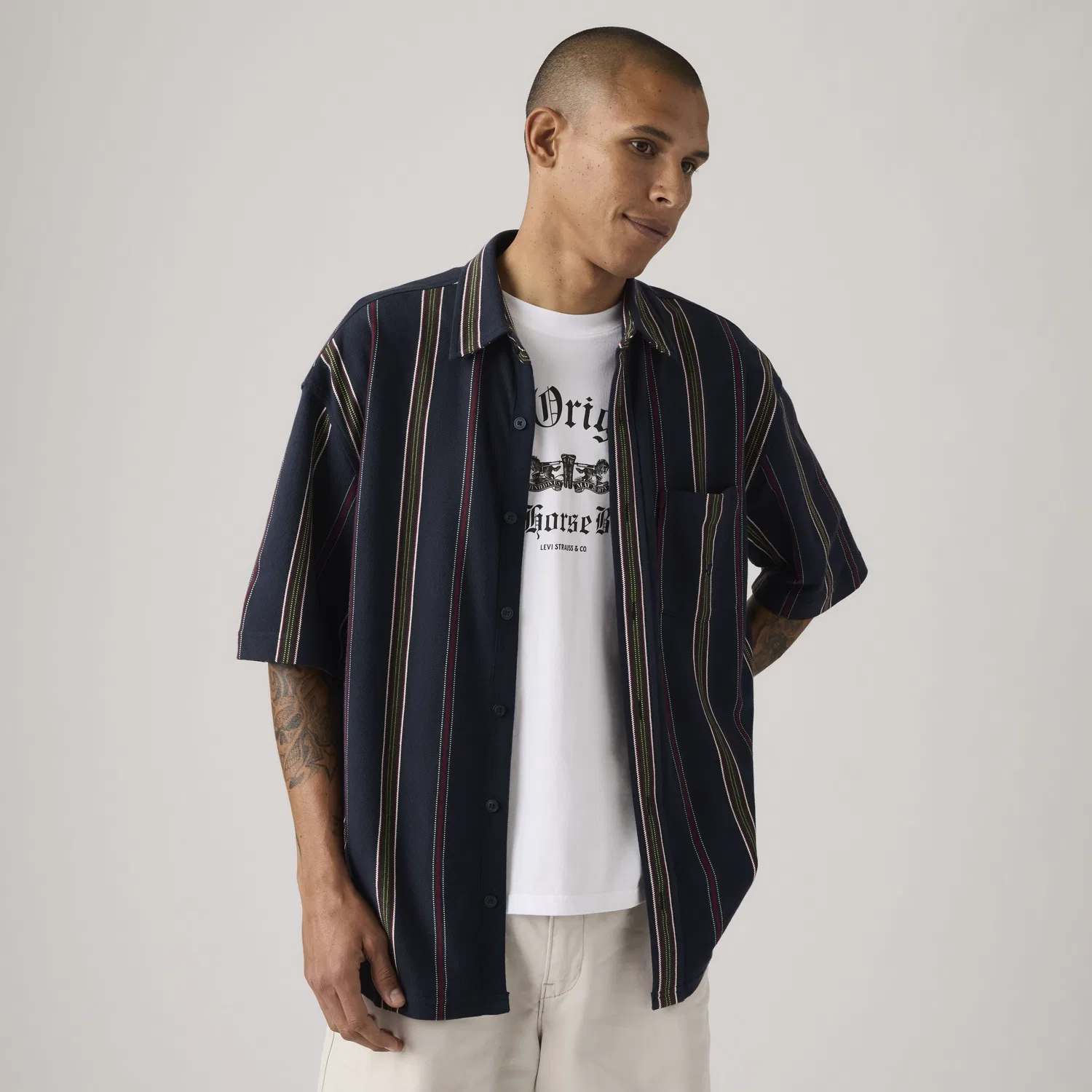 Рубашка Доусон с коротким рукавом Levi's, Blue