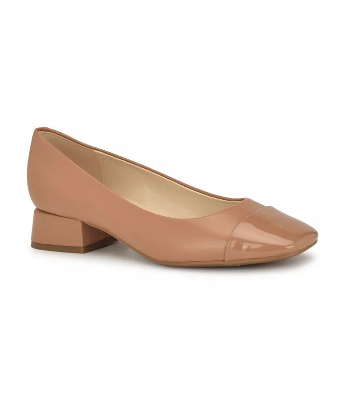 

Женские туфли-лодочки Sophe без шнуровки с квадратным носком Nine West, бежевый