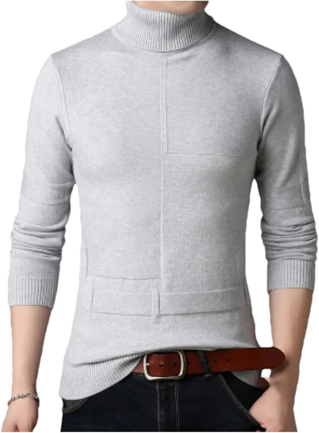 Мужской водолазка Slim Fit
