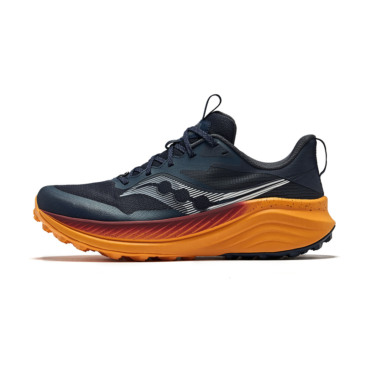 

Кроссовки мужские низкие темно-синие Saucony