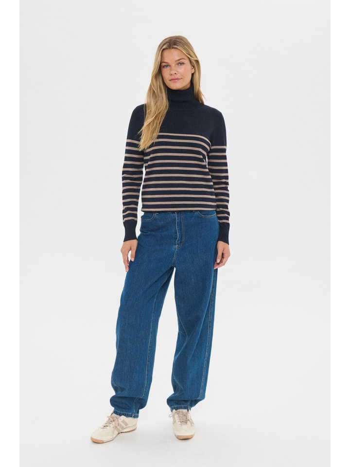 

Водолазка прямого кроя MilaSZ в цвете NightSky Atmos Stripe SAINT TROPEZ