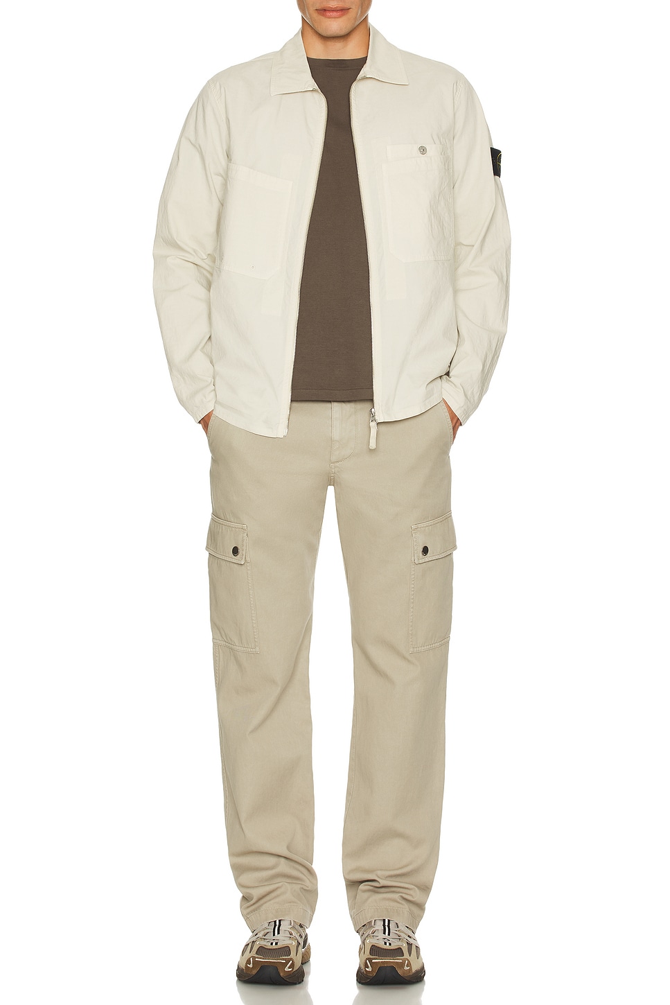 

OverРубашка Stone Island, Sand