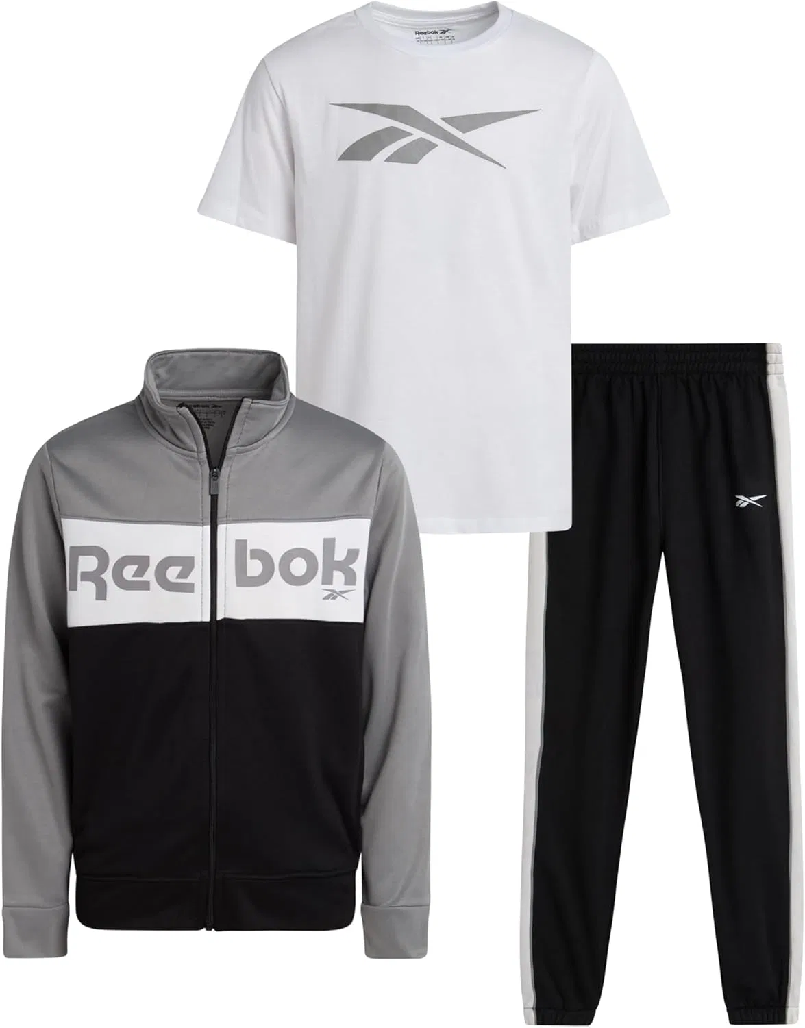 Детский спортивный костюм Reebok, 3 предмета, Classic Black