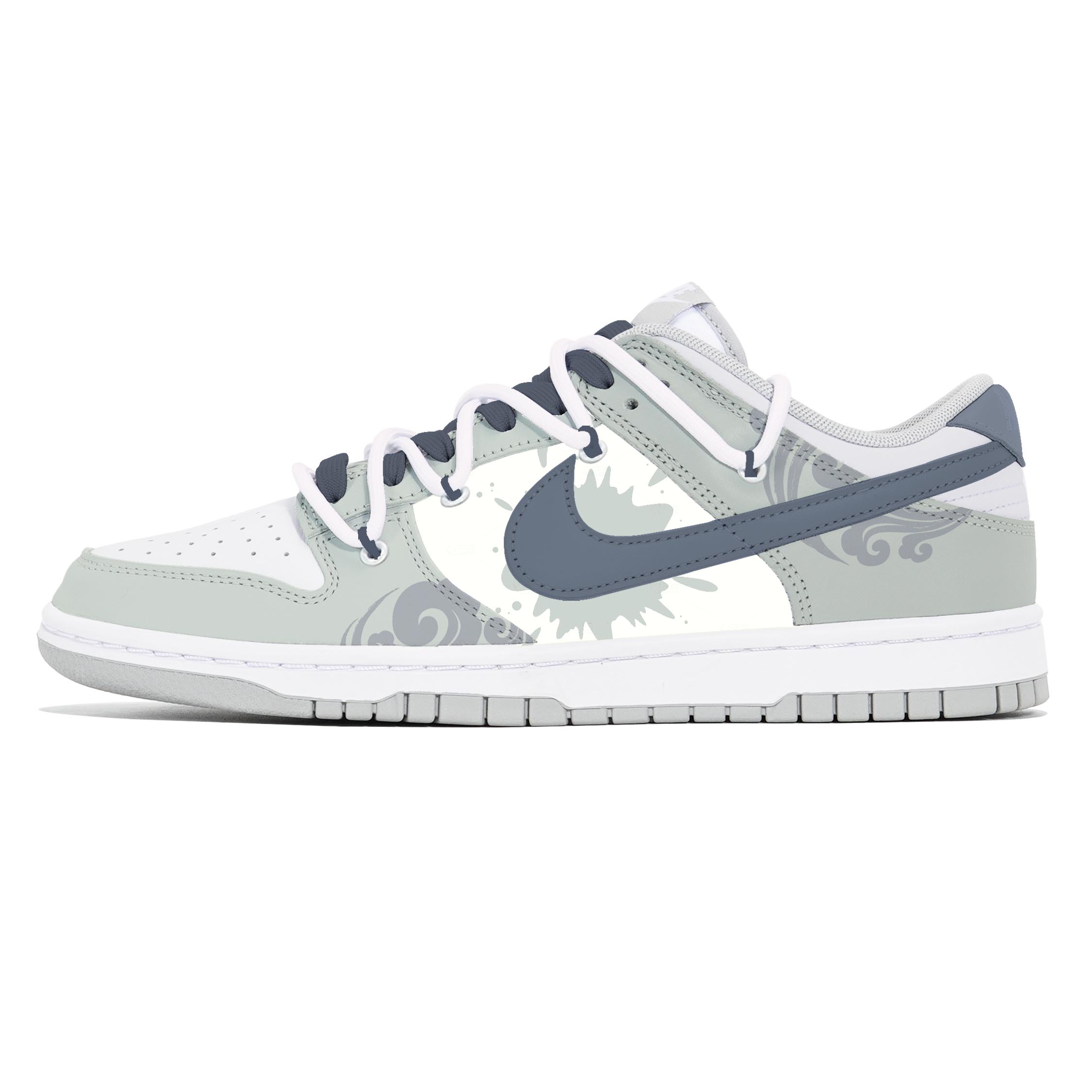 

Nike Кроссовки для скейтбординга Dunk, износостойкие, низкие, мужские, зеленые