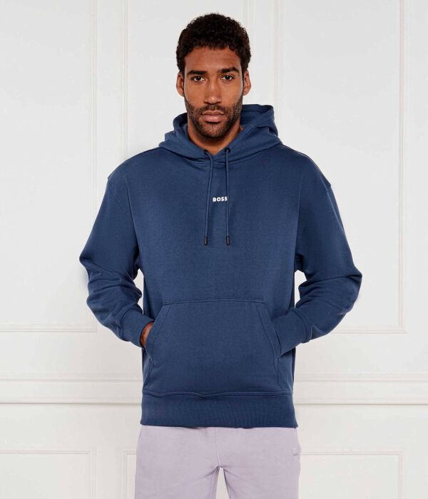 

Свитер wesmallhood Regular fit Boss Orange, синий
