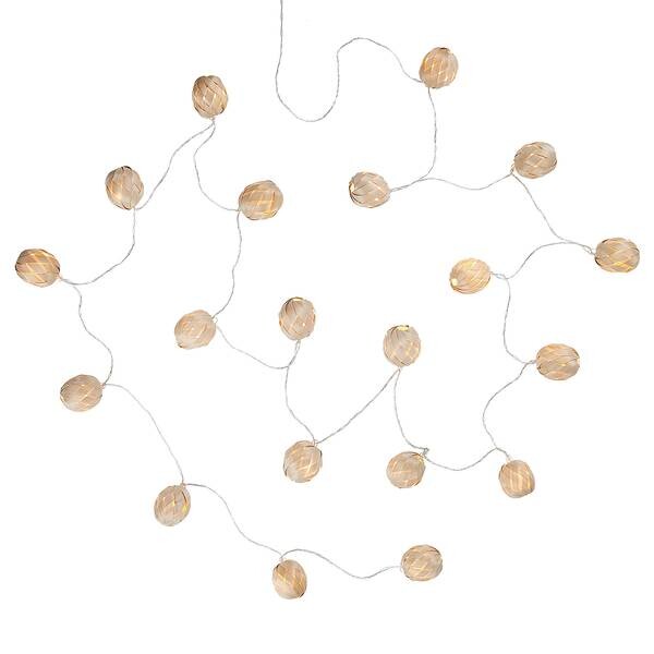 

Светодиодная гирлянда BUTLERS BONDI LIGHTS, натуральный