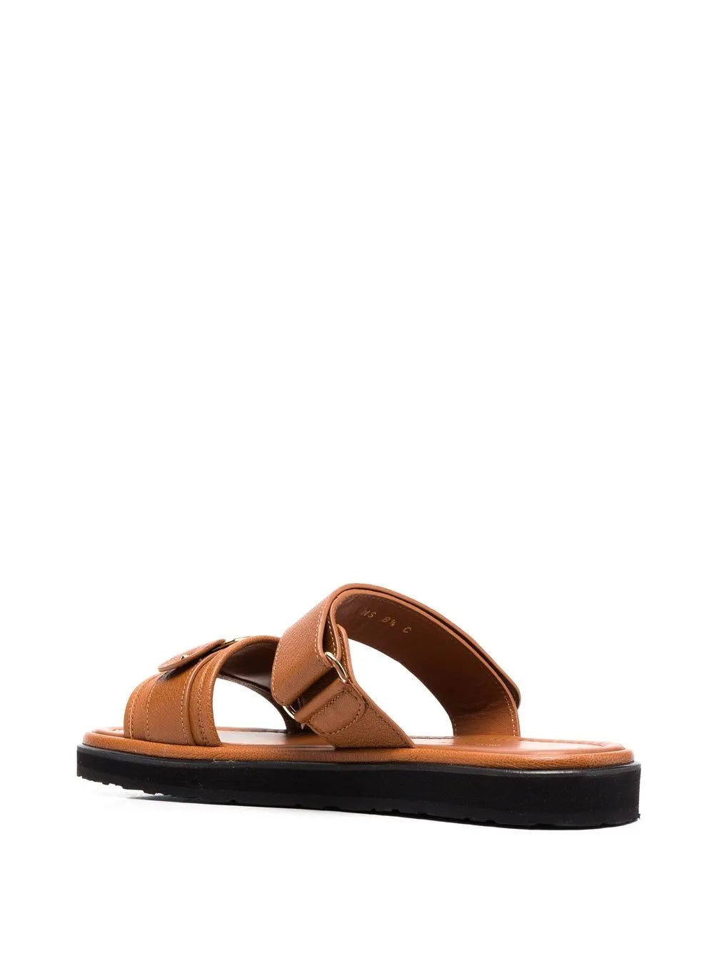 Ferragamo Vara Touch-Strap Sandals Salvatore Ferragamo, бежевый/коричневый — фото 3