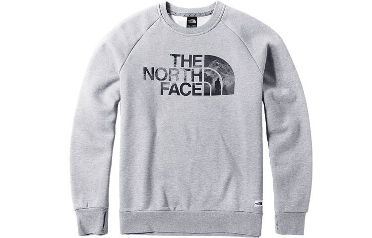 

Толстовка унисекс темно-серая The North Face, темно-серый