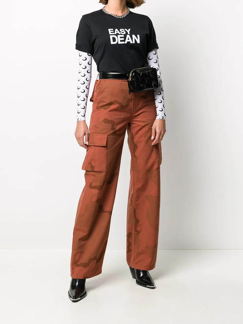 Футболка Easy Dean Dsquared2, черный — фото 2