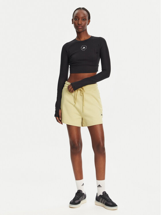 Техническая футболка облегающего кроя Stella McCartney TrueStrength IW3859 Adidas By Stella Mccartney, черный — фото 2