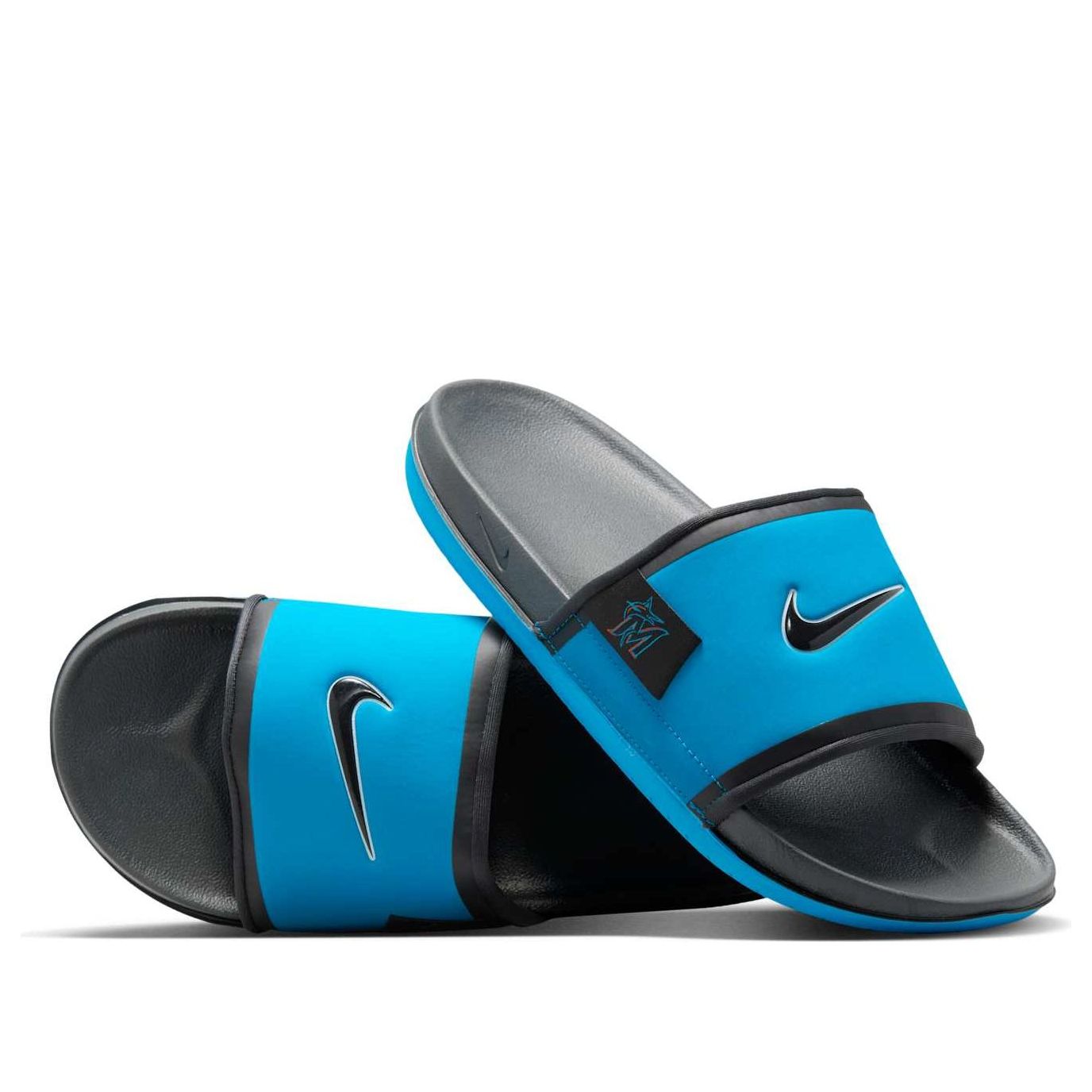 Nike x MLB x OffCourt Slide 'Miami Marlins 2025' — фото 3