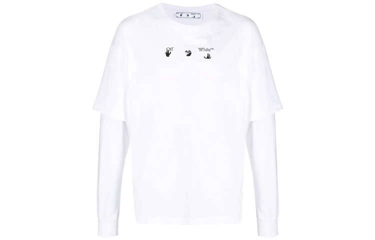 

OFF-WHITE Футболка OFF WHITE SS21 мужская белая