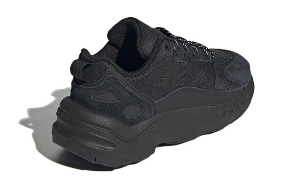 Кроссовки оригинал zx 22 Adidas, черный — фото 4