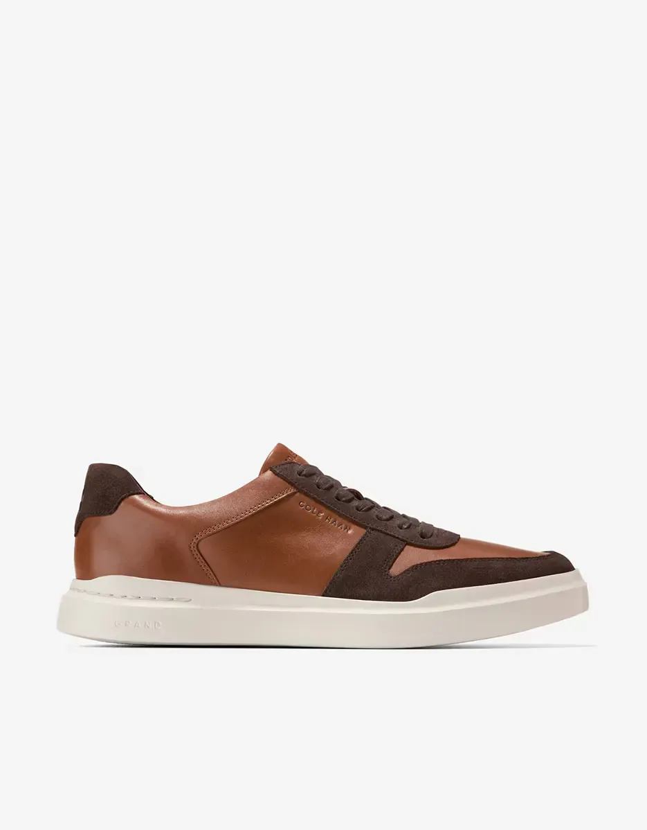 Мужские спортивные туфли классического стиля, выполненные из кожи Cole Haan, коричневый