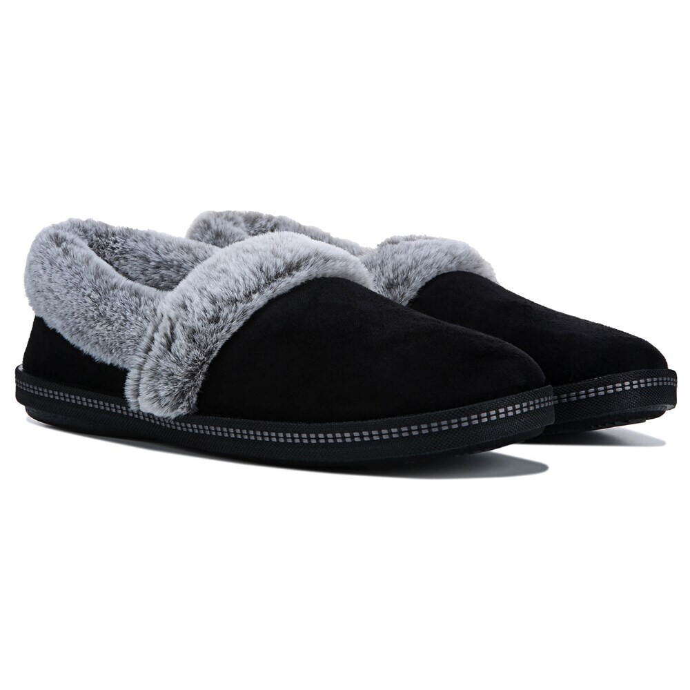 Женские уютные тапочки Campfire Team Toasty Skechers, черный