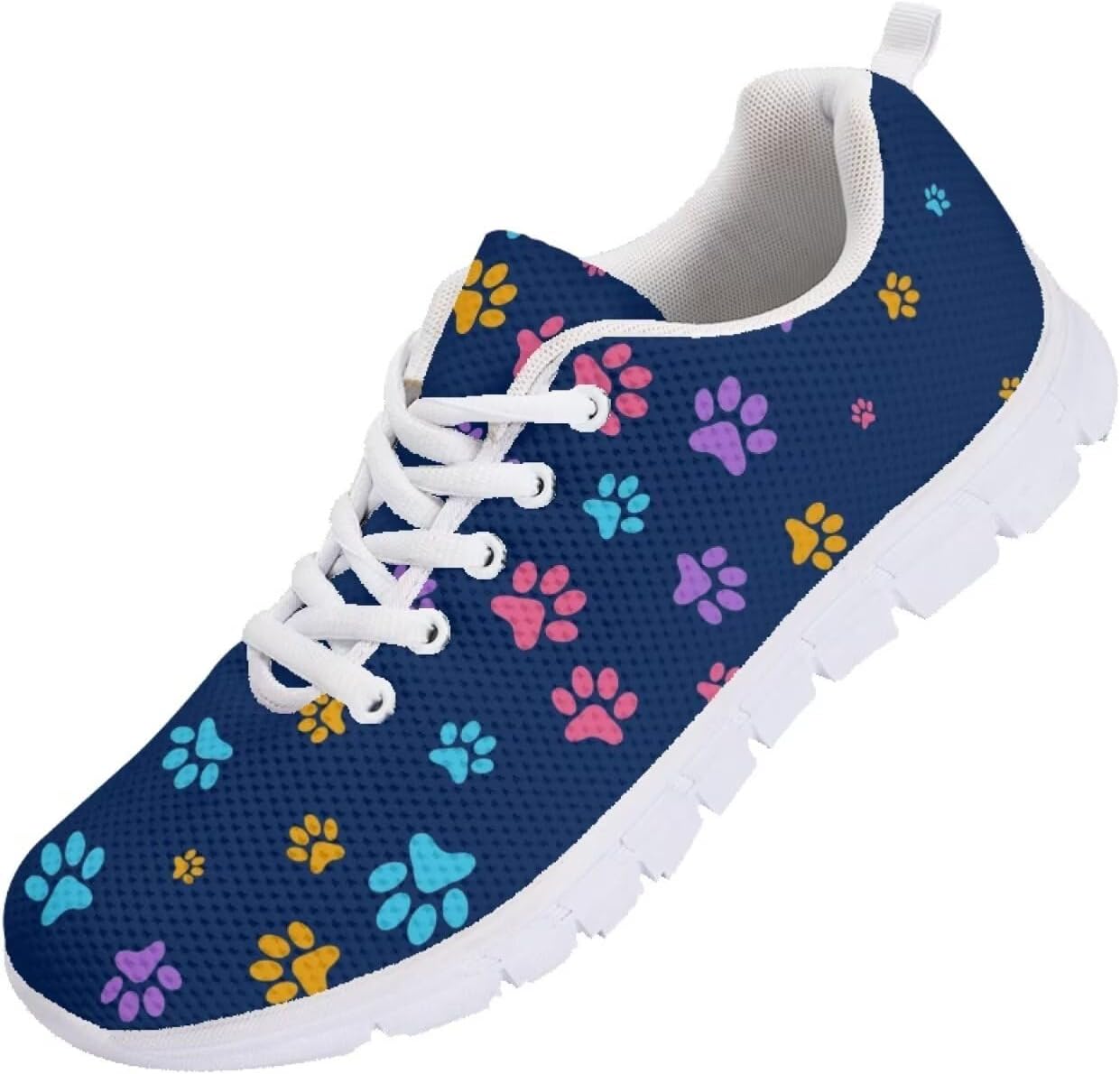 

Мужские кроссовки Funnydude Cool Print для бега и тренировок, спортивные сникерсы, легкие, дышащие, с сеткой, Dog Paws