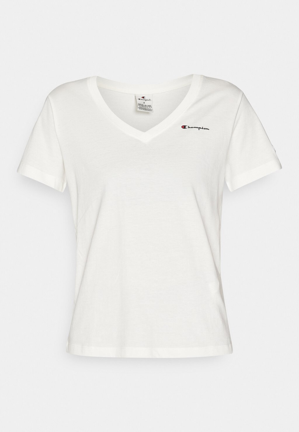 

Базовая футболка ICONS V NECK SMALL LOGO Champion, белый