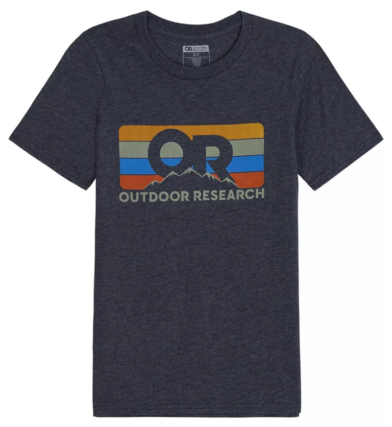

Мужская футболка в полоску Outdoor Research Advocate, темно-синий