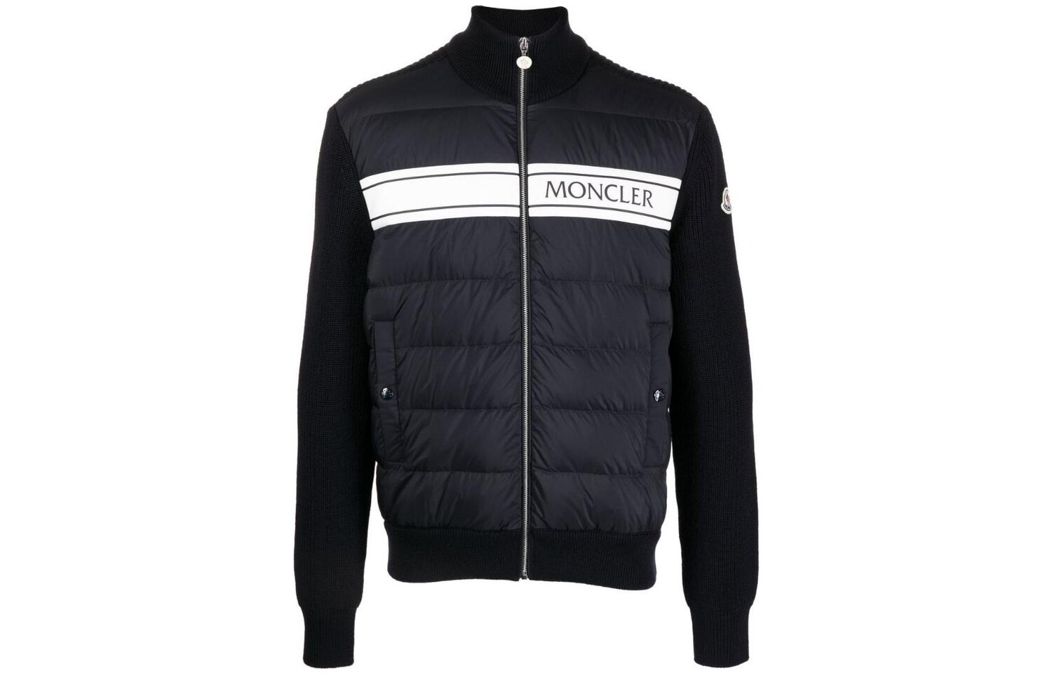 

Пуховик мужской черный Moncler