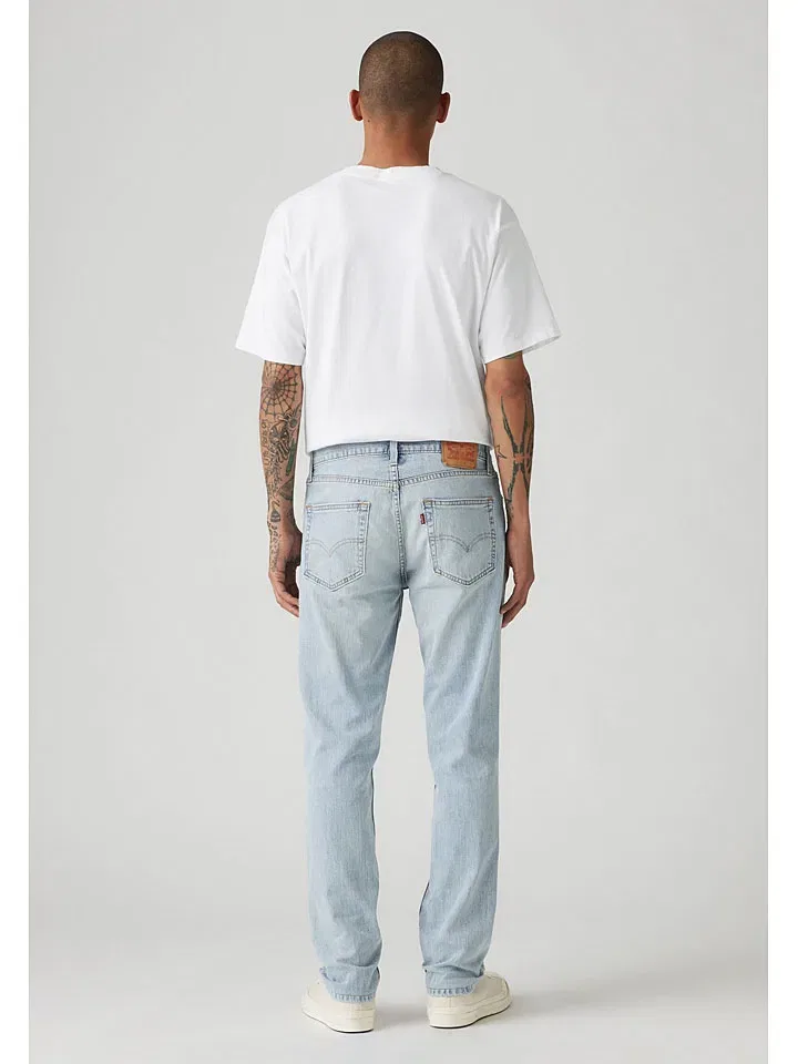 Джинсы slim fit, Levi's, голубой — фото 3