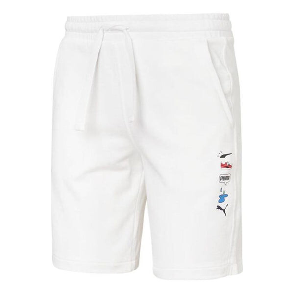 

Шорты awareness shorts 'white black' Puma, белый