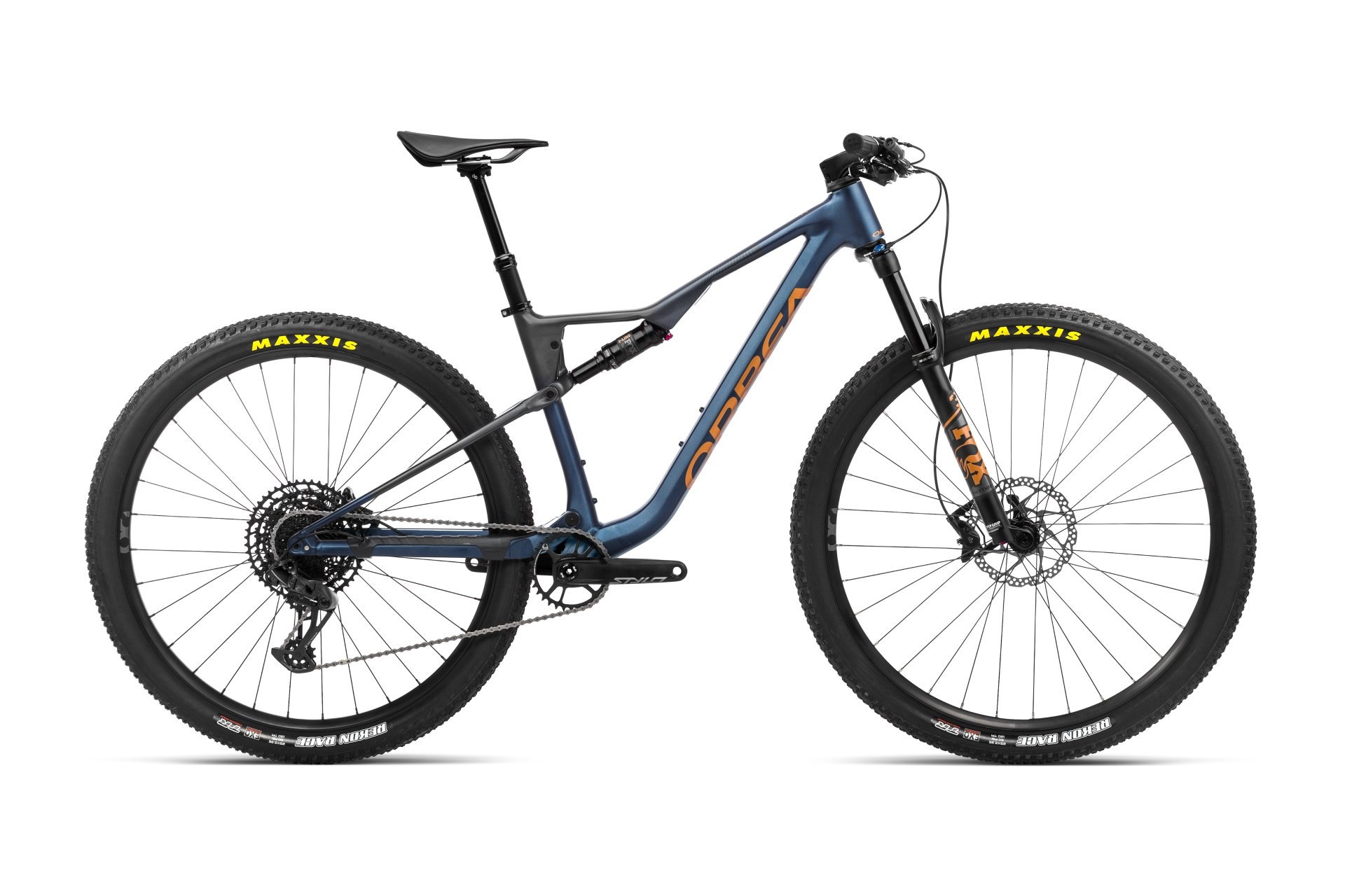 

Горный велосипед Orbea Oiz h20 - 29 дюймов - fully, blau | moondust blue-leo orange