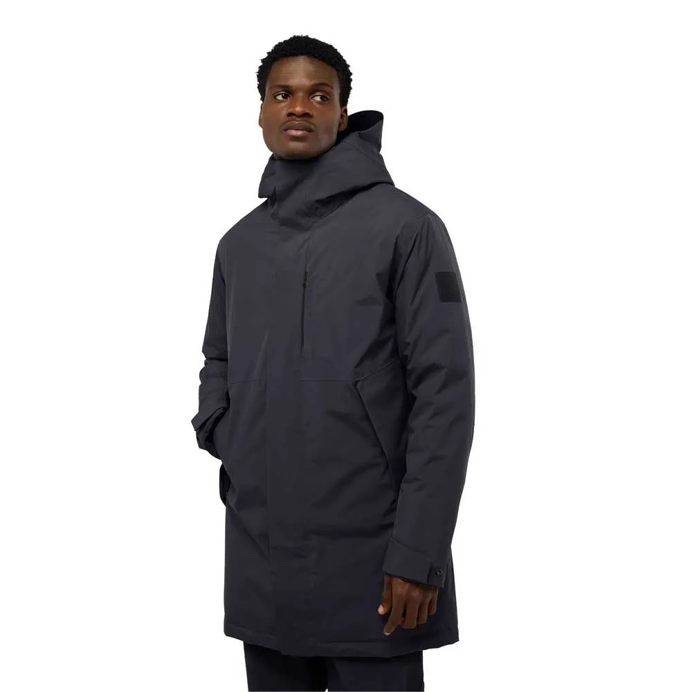 

Пальто Jack Wolfskin Brandenburger, синий