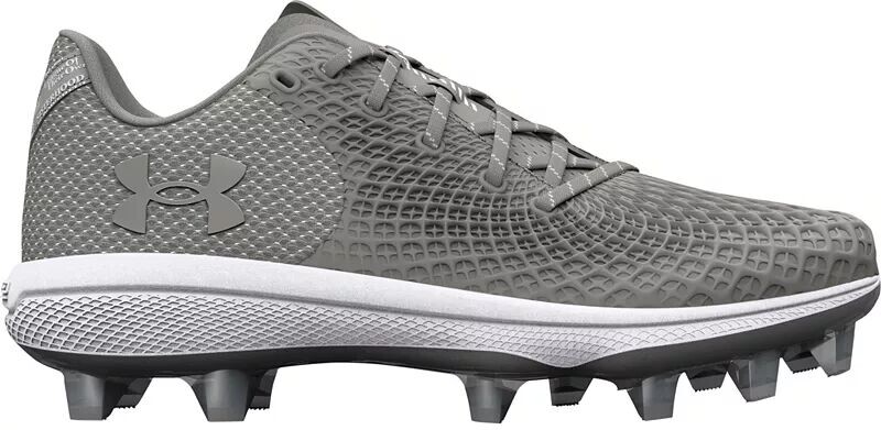 

Женские софтбольные бутсы Under Armour Glyde 2.0 MT из ТПУ, серый/белый