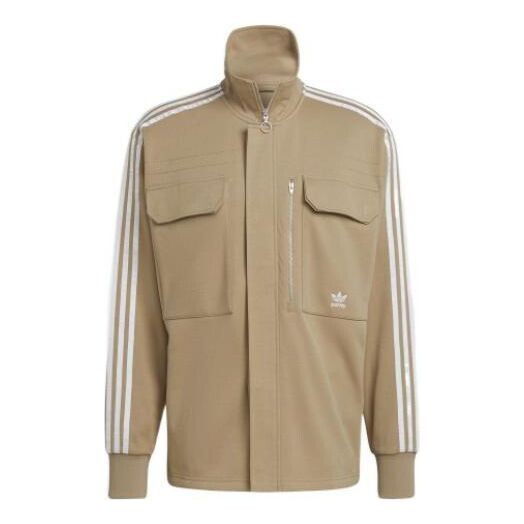 

Рубашка Men's adidas originals x Work Parley Crossover Casual Breathable Stripe Long Sleeves Khaki Shirt, мультиколор