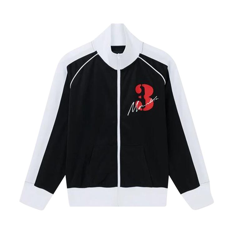

Топ Mowalola Mowa Sports Track Top 'Black', черный