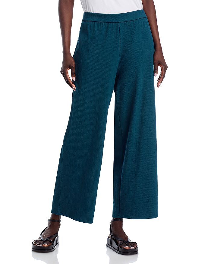 

Широкие брюки с зауженным низом Eileen Fisher, зеленый