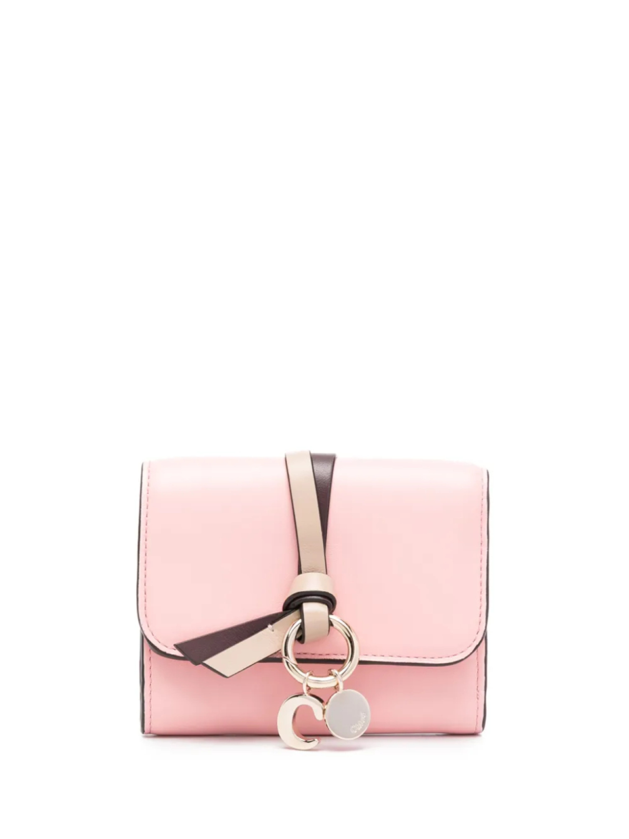 

Chloé кошелек с логотипом, розовый