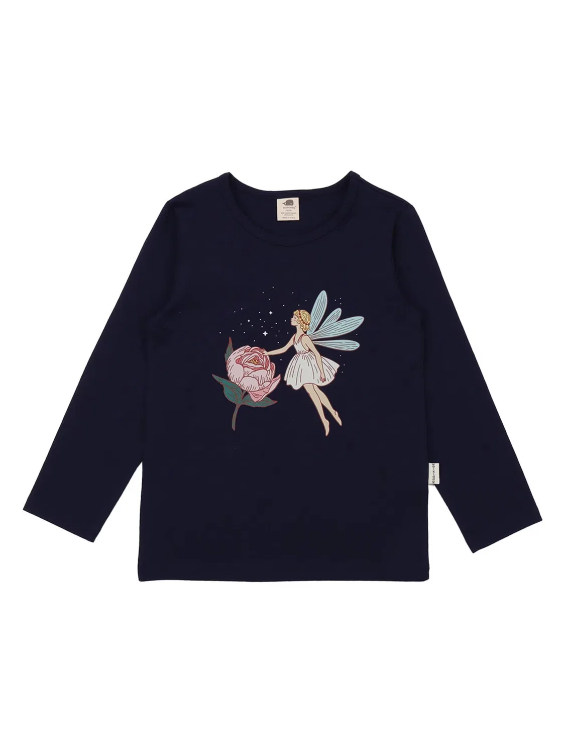 Футболка 'Walkiddy - Fairies and Flowers Shirt' Walkiddy, Navy
