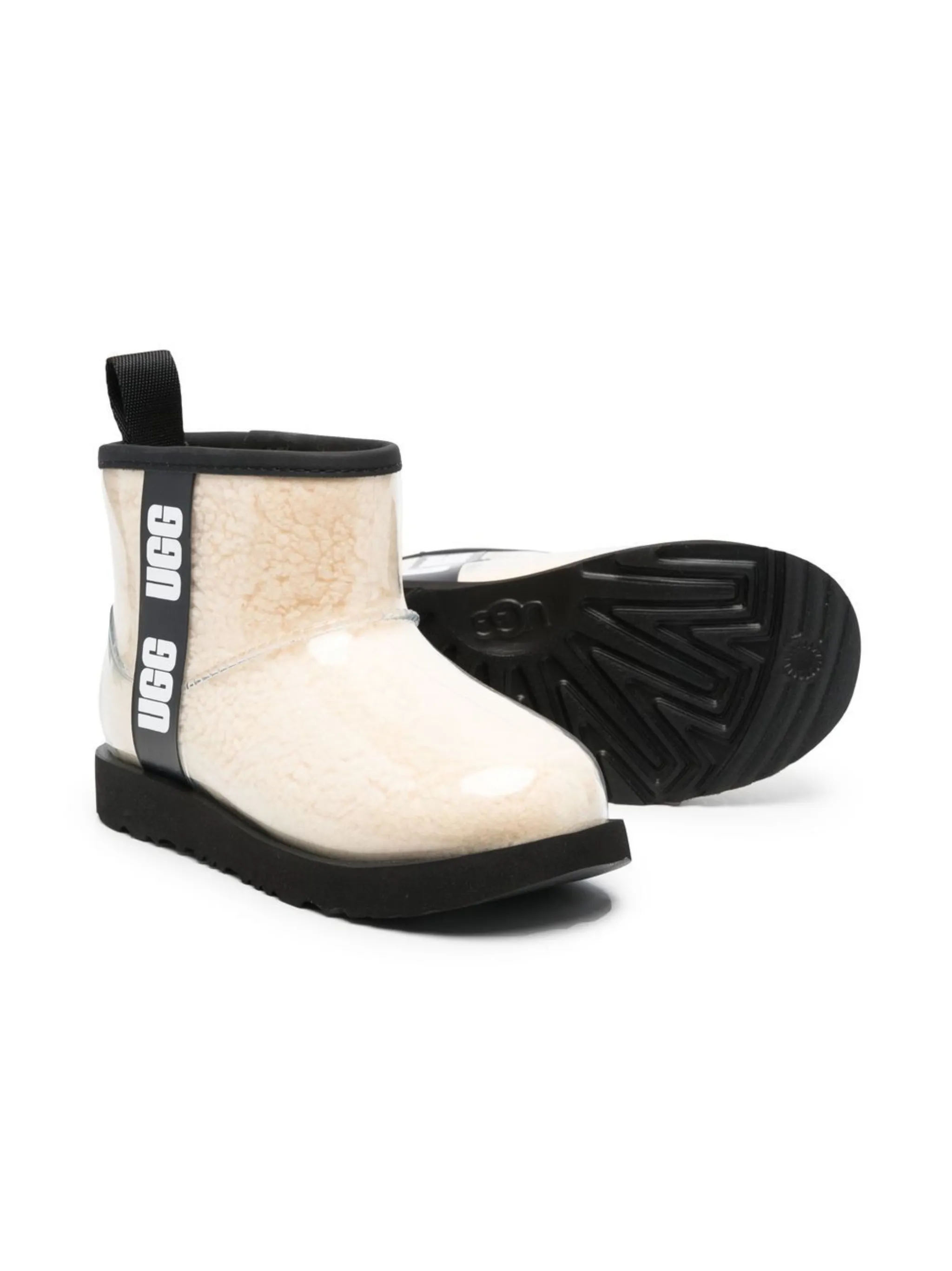 Угги Classic Clear Mini II Ugg Kids, белый — фото 2