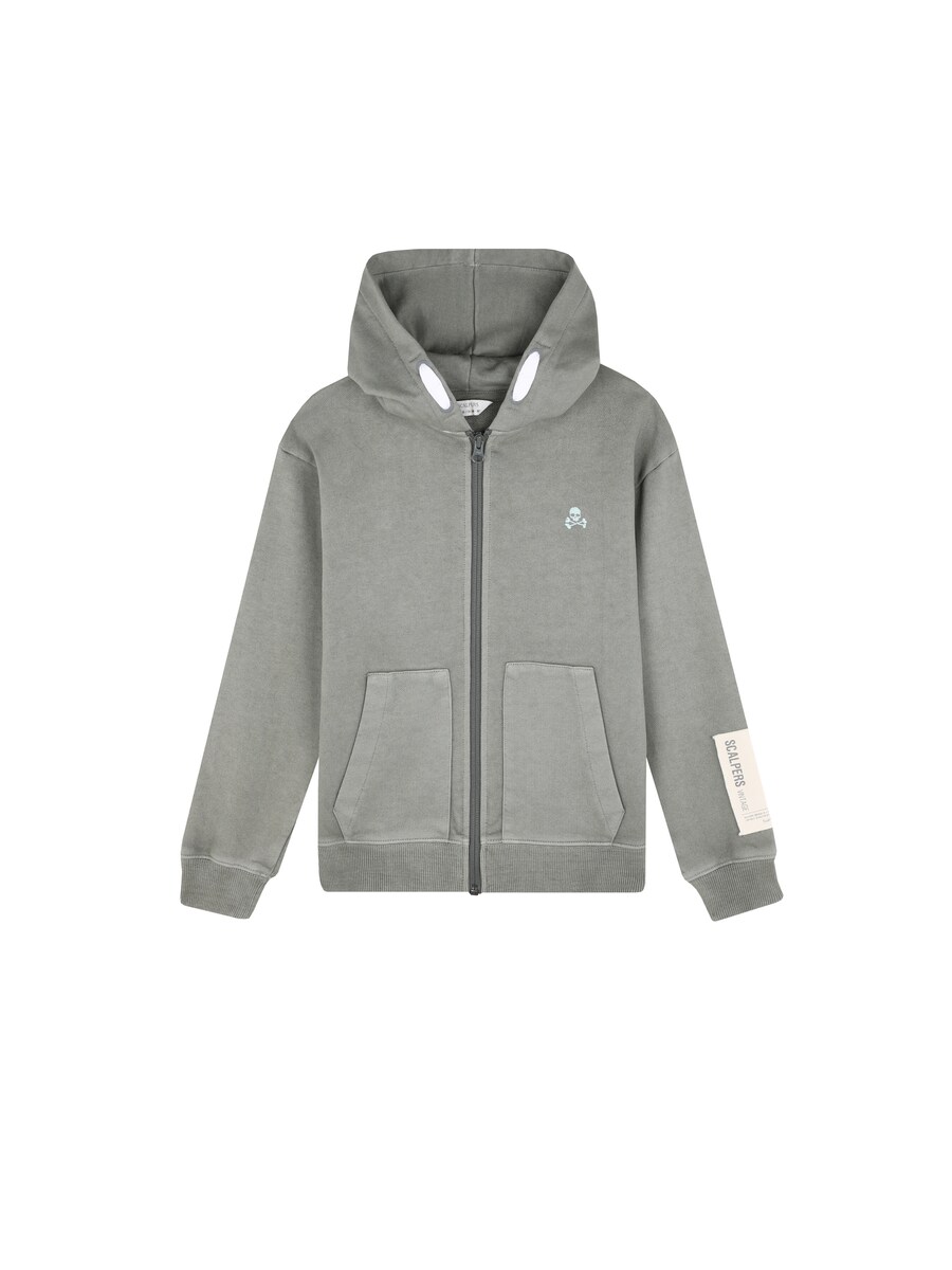 

Толстовка Scalpers, цвет Green/Khaki