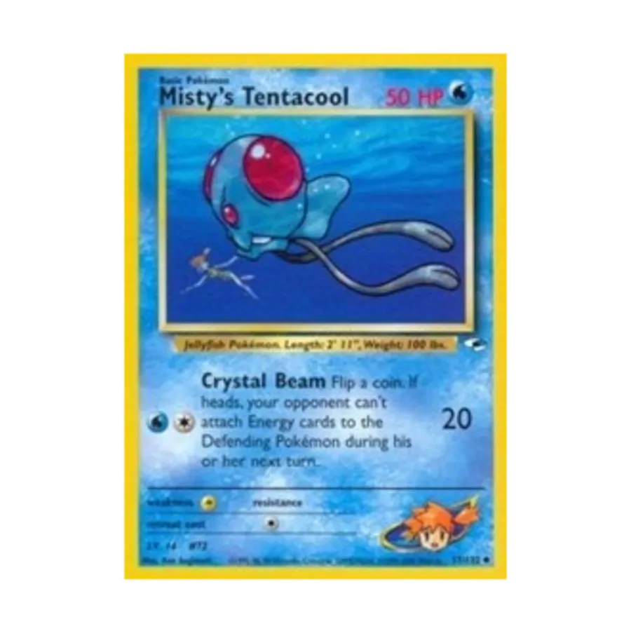 

CCG Тентакул Мисти (57) (U) #57, Pokemon - Gym Heroes - Singles