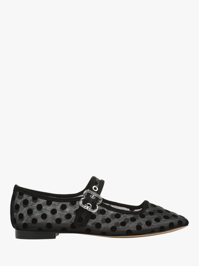 Michaela Mesh 2 Mary Jane балетки на каблуке Sam Edelman, Black