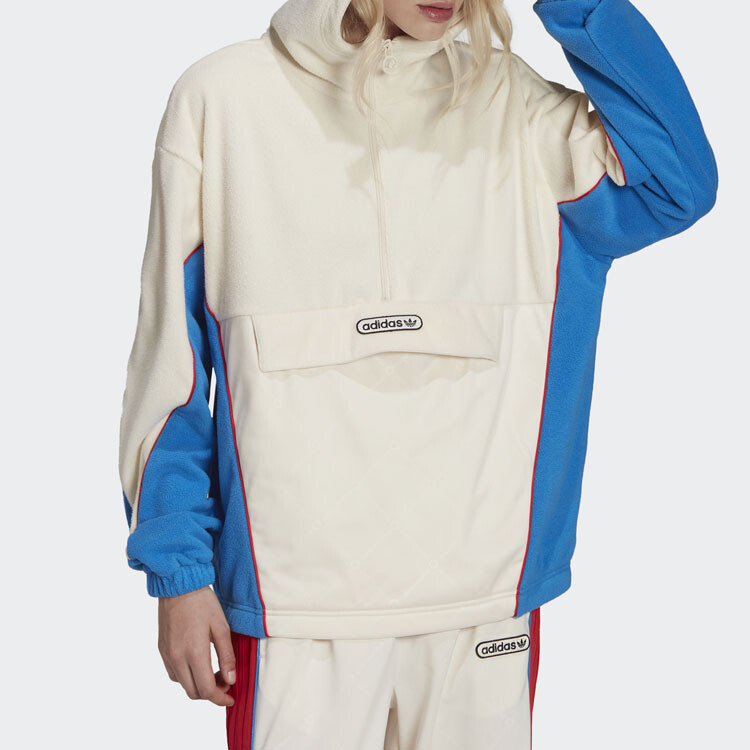 Толстовка женская белая Adidas Originals — фото 2