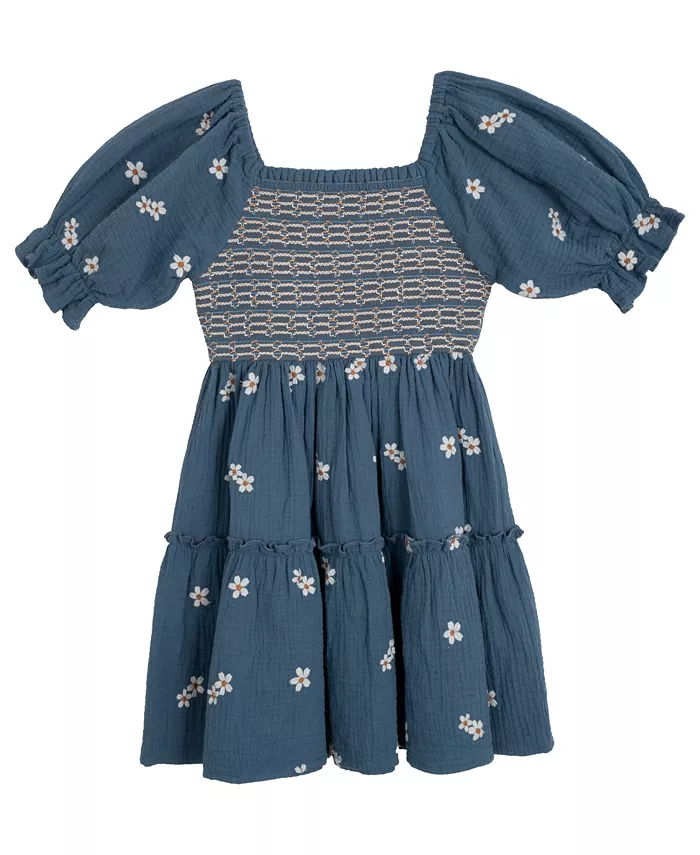 

Платье с вышивкой Big Girls Daisy Rare Editions