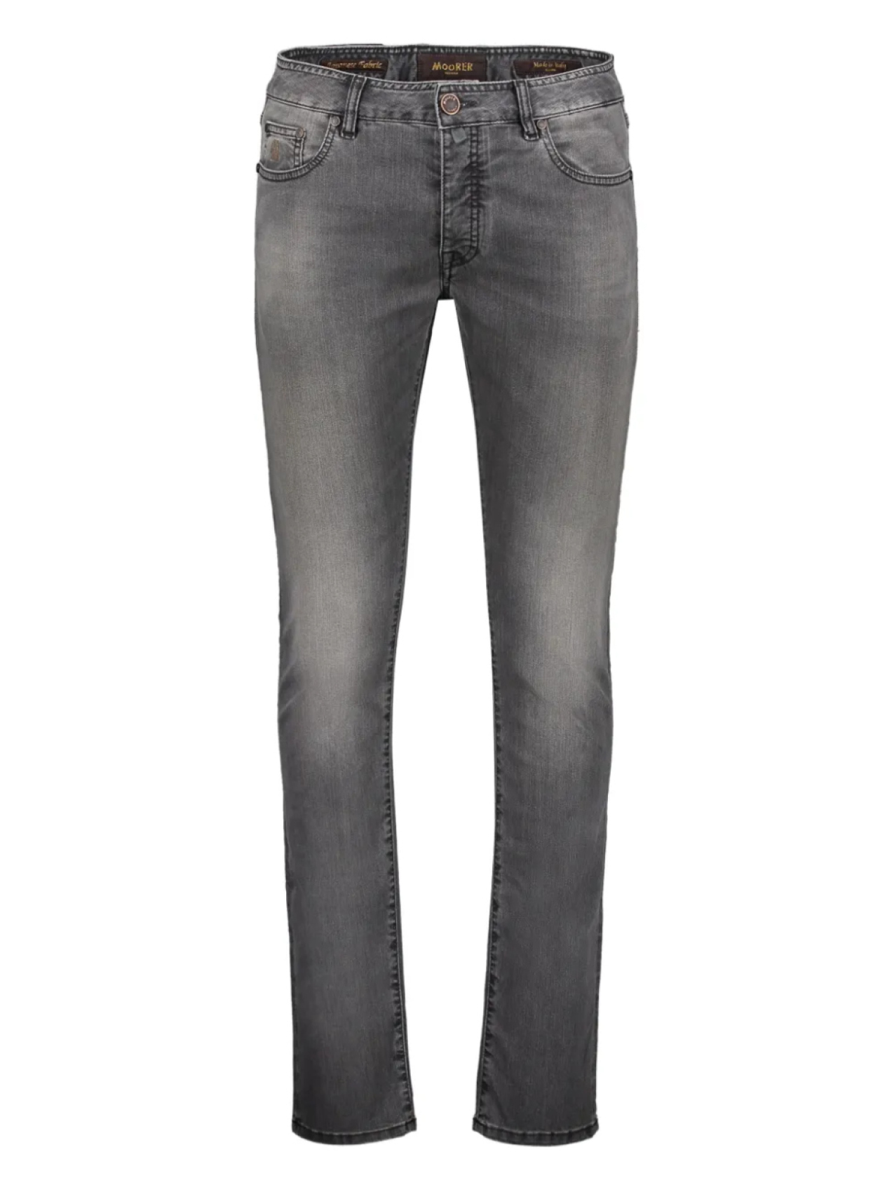 

Джинсы Moorer Credi slim fit, серый