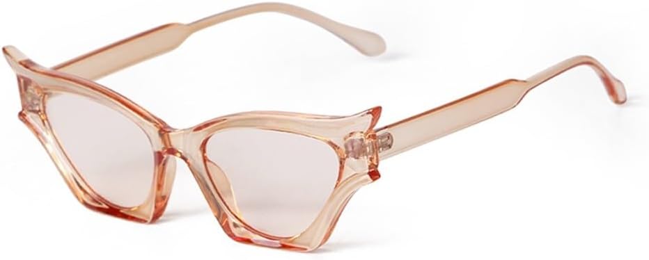 

Модные солнцезащитные очки «кошачий глаз» для женщин и мужчин, винтажные солнцезащитные очки «кошачий глаз», женская маленькая оправа, ретро-очки, защита от УФ-излучения UV400 UJNHGQ, C3