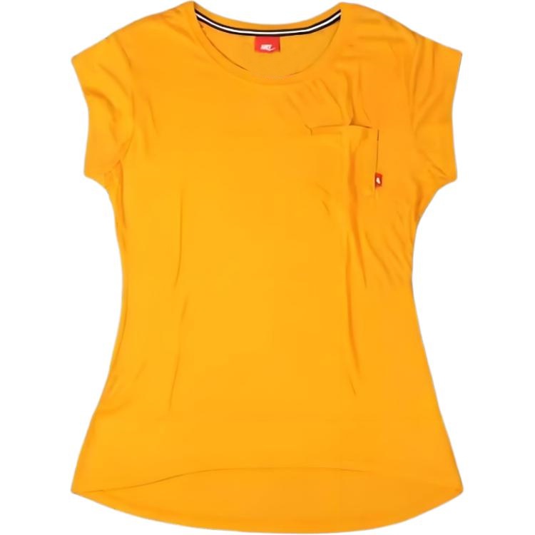 

Nike Футболка женская оранжевая, Оранжевый, Nike Футболка женская оранжевая