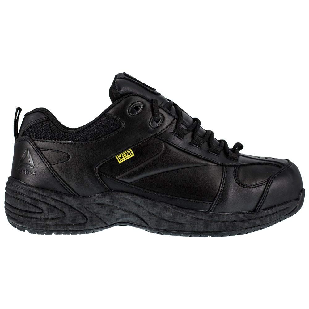 

Мужские рабочие кроссовки Reebok Met Guard Comp Toe, черные, размер 10.5, широкая колодка