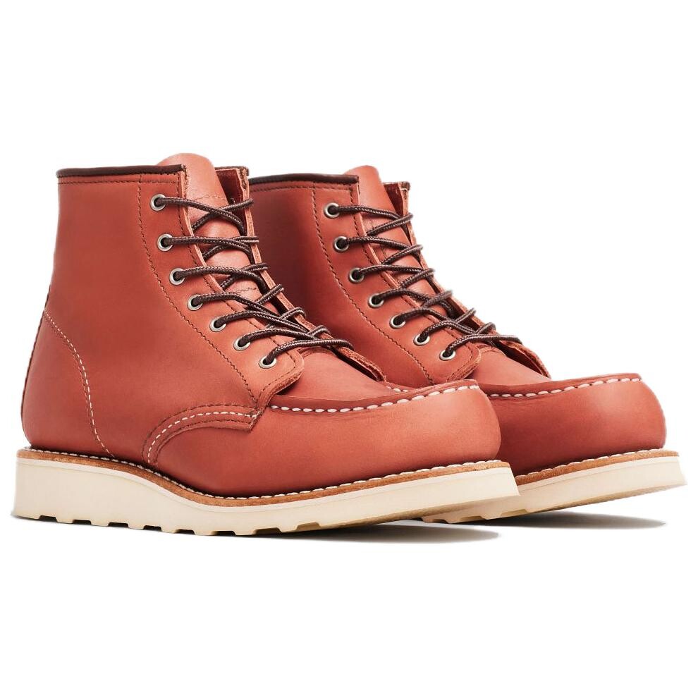 Ботильоны женские красные Red Wing Shoes — фото 3