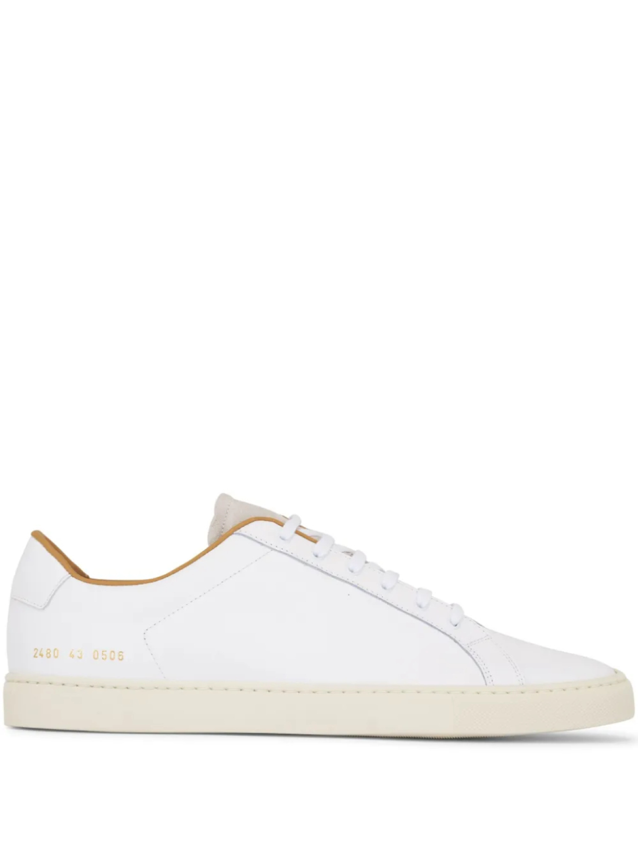 

Common Projects кожаные кроссовки, белый