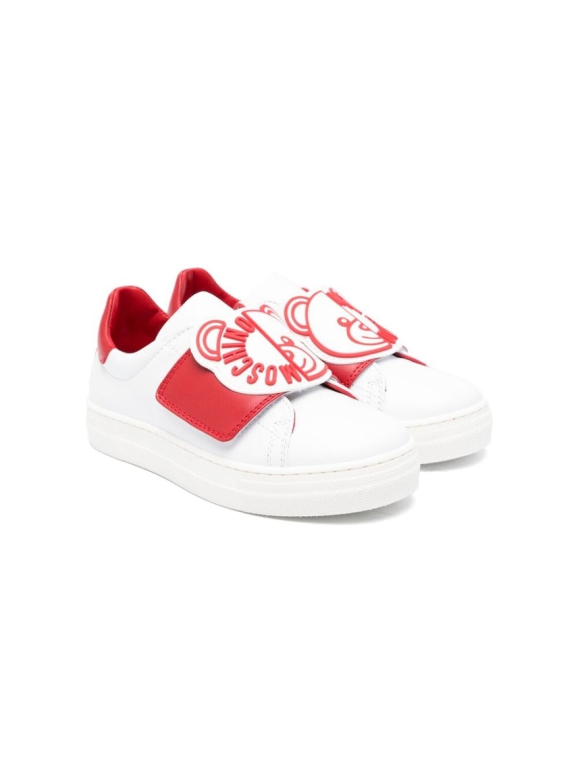 

Moschino Kids кроссовки Teddy Bear, белый